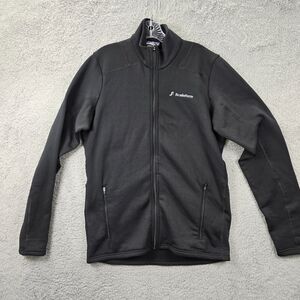 Patagonia Men's Polartec Power Dry Long Sleeve Full Zip Jacket Black Size M LOGO